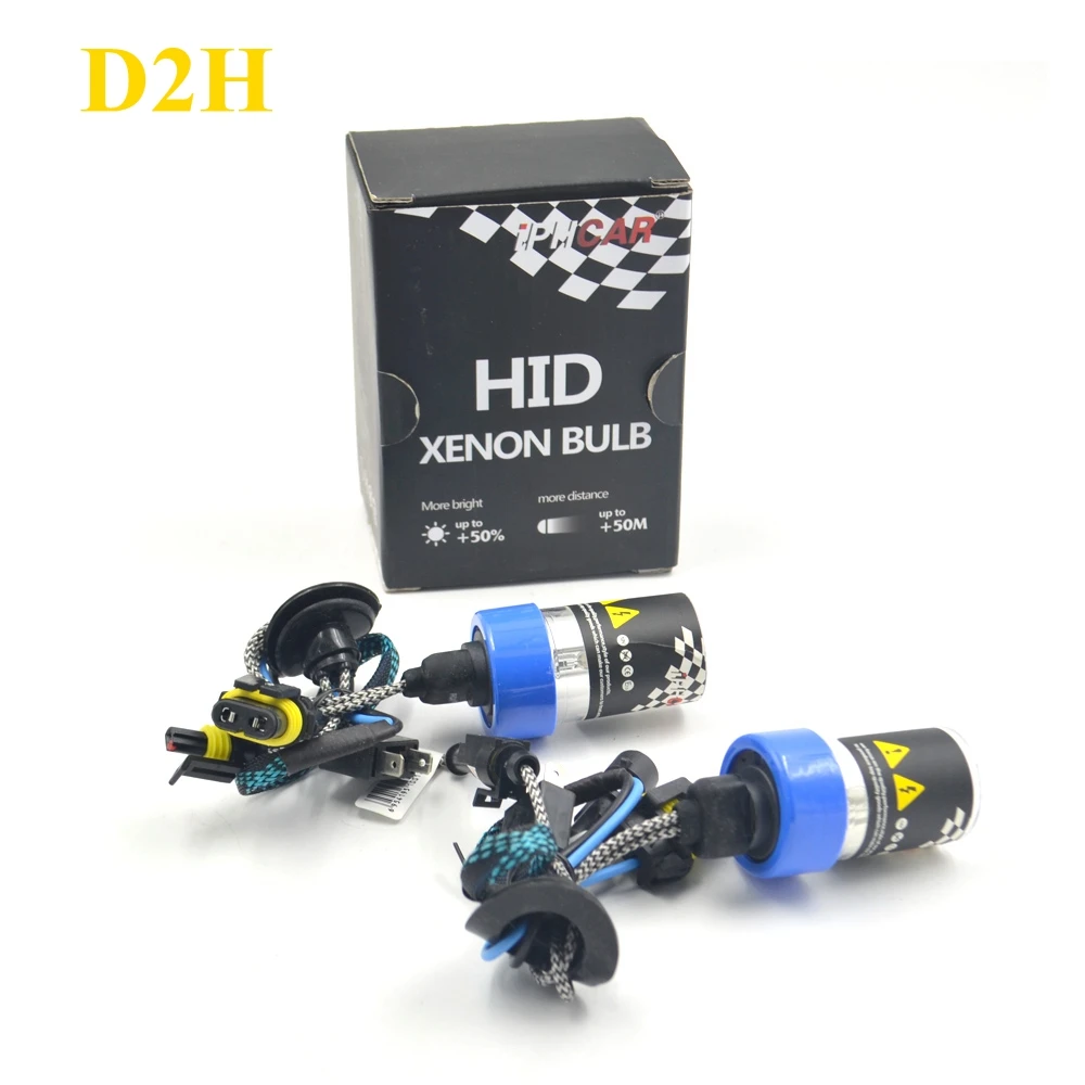 

2pcs AC 35W/55W D2H hid Xenon bulb hid projector lens xenon bulb d2h for Car Headlight Hid xenon replacement bulb
