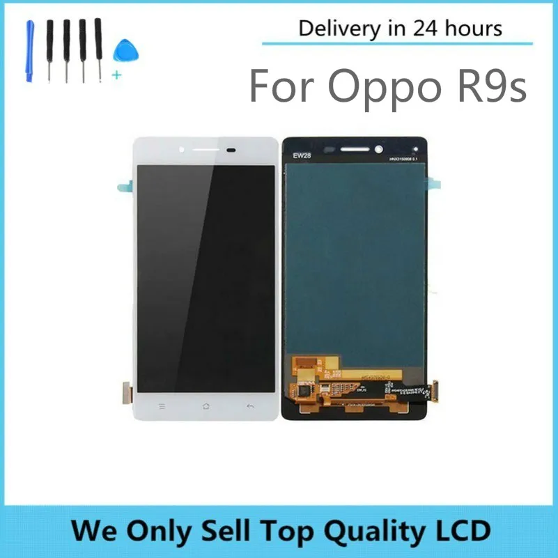 

For Oppo R9s lcd touch screen digitizer R9s Mobile Phone Display Assembly 100% test with tools