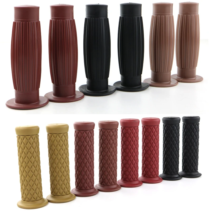 Cafe Racer Grip Rubber 7/8 &quotРуль 22 мм для Honda CB350 CB400 CB450 CB500 750 | Автомобили и мотоциклы
