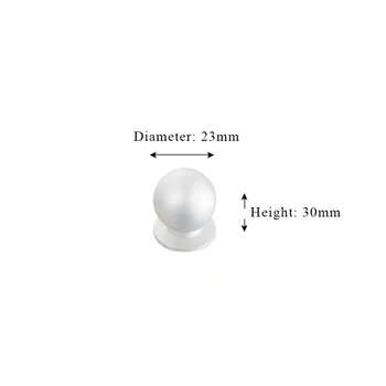 1pc Round Drawer Knobs Aluminium Alloy Wardrobe Closet Drawer Pulls Kitchen Cabinet Handles and Knobs Furniture Hardware