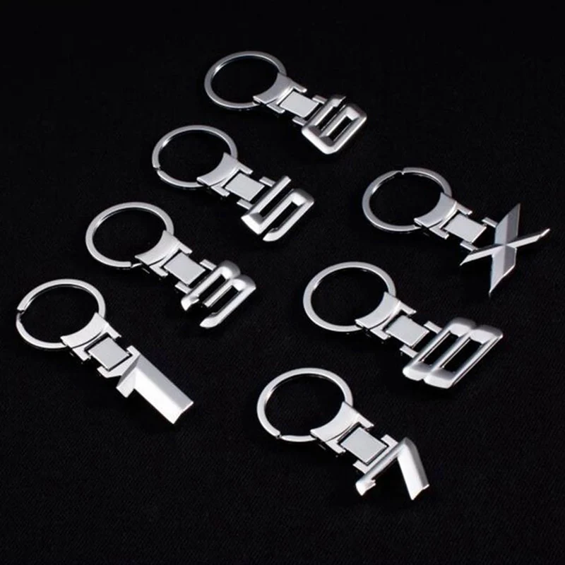 

3D Zinc Alloy Key Chain Keychain Car Emblem Keychain Key Rings Emblem For BMW 1 Series 3 Series 5 Series 6 7 8