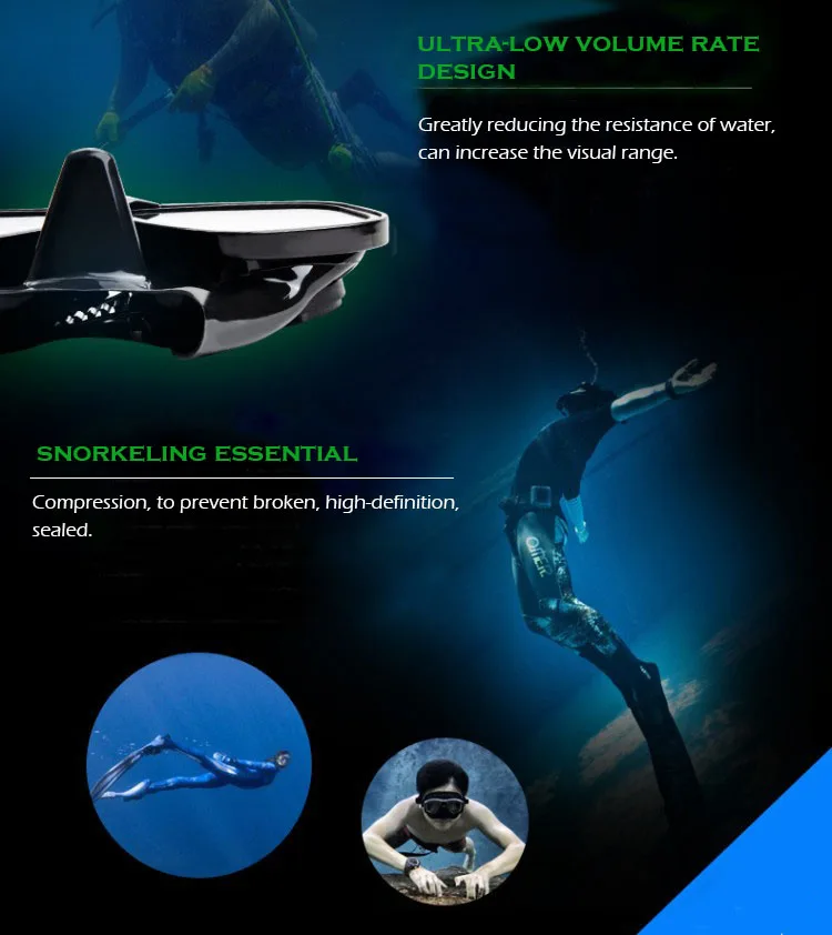 Профессиональный Набор масок для подводного плавания из магния и алюминиевых сплавов, силиконовая маска для подводного плавания и подводного плавания, оборудование для дайвинга