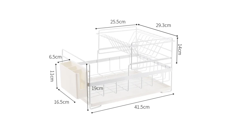 Кухонный органайзер для хранения посуды Сушилка сушилка металлический держатель для раковины лоток для тарелок чаша чашка посуда полка корзина