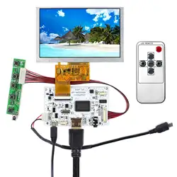 Подходит для Raspberry Pi 5 дюймов 800X480 ЖК-экран с HDMI ЖК-контроллером