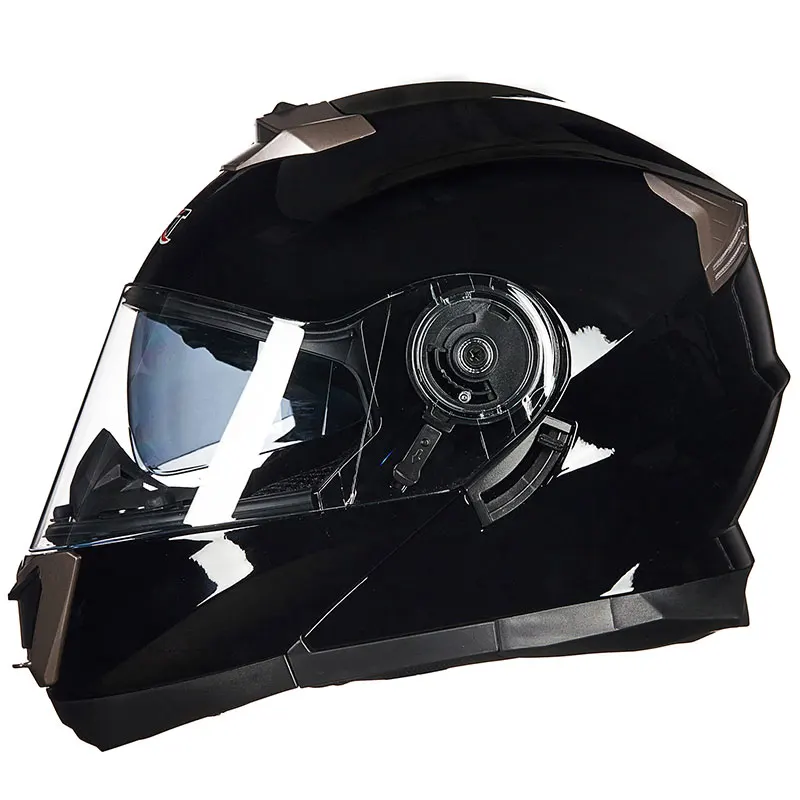 GXT 160 флип-ап мотоциклетный шлем двойная линза анфас шлем Casco Racing Capacete - Цвет: 5