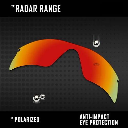 OOWLIT линзы для замены солнцезащитных очков, поляризованных, разных цветов - Цвет линз: Fire Red