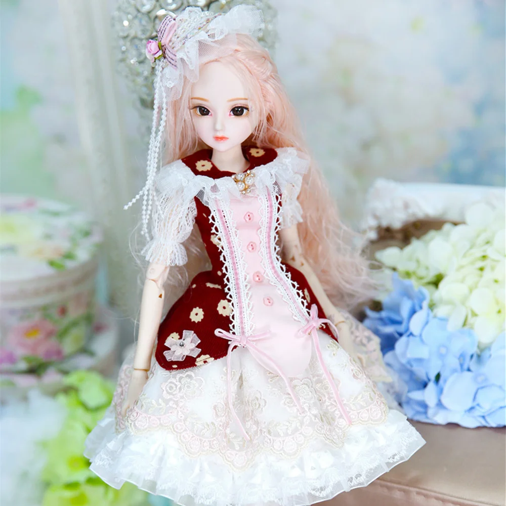 1/4 BJD Blyth кукла молочная королева имя румия бледно-розовые волосы механическое соединение тела девушки ледяной, SD