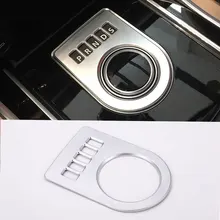 Для Jaguar XE XFL F-Pace F pace X761 автомобиль-Стайлинг ABS Хромированная Шестерня сдвижной каркас отделка 3d наклейки аксессуары