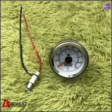 VIAIR двойная указка воздуха двойные иглы 0-220PSI белый барометр для лица пневматическая подвеска воздушная подушка давление
