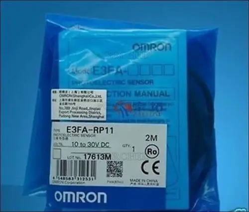 

2PCS New 1Pcs E3fa-Rp11 10-30Vdc 2M OM+ Photoelectric Sensor Plc Industrial Use P Y