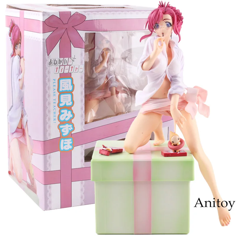 

Please Teacher ! Mizuho Kazami Sexy Figure Ribbon Doll Collection PVC Onegai Teacher Action Figure Collectible Model Toy 26cm