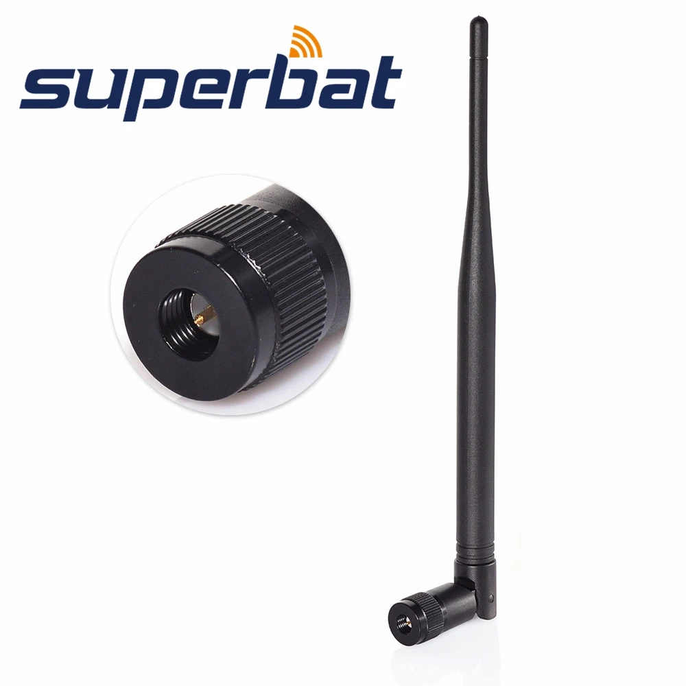 

Superbat 690-960/ 1710-2620MHz 4G LTE Omni Directional Antenna 3dbi with SMA Male Plug Straight Connector