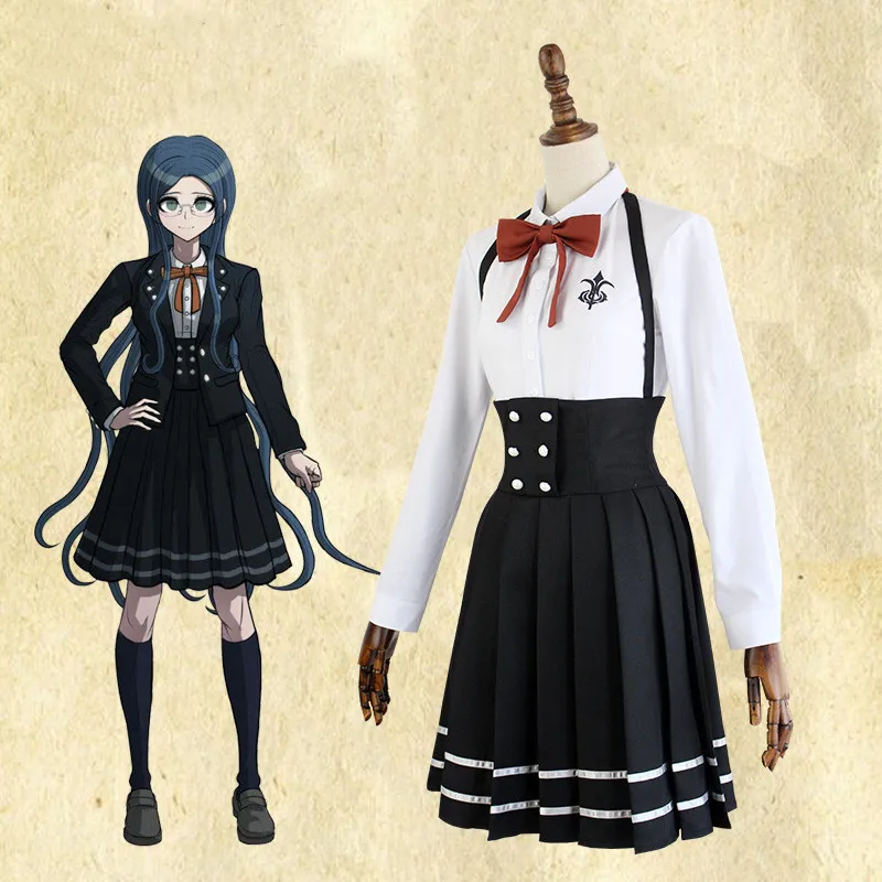 Костюм для косплея из аниме данганронпа V3 Shirogane Tsumugi| |