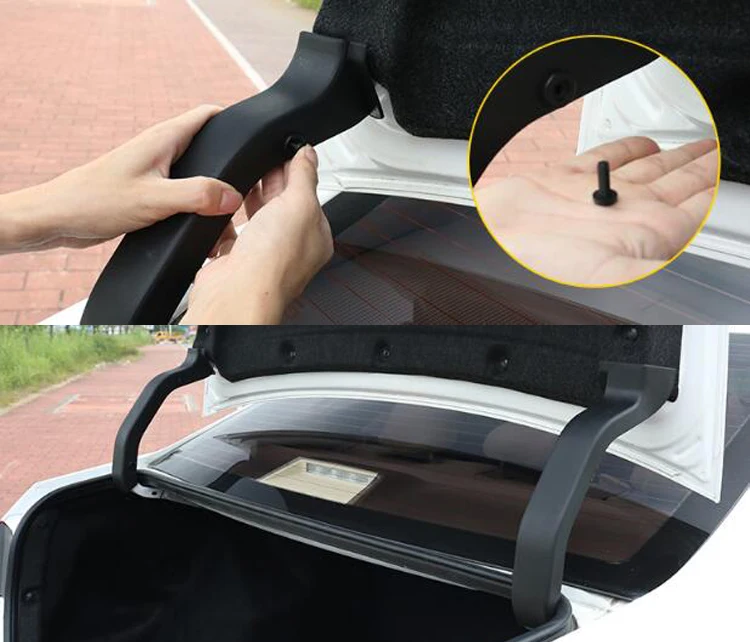 Автомобильный Стайлинг автомобиля задние двери пост защита планки Обложка 2 шт./компл. для Защитные чехлы для сидений, сшитые специально для toyota corolla 2013 E170