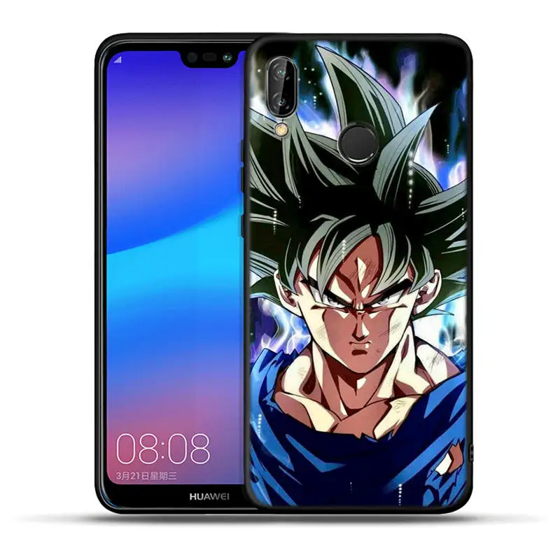 Dragon Ball Z Super DBZ Goku Модный чехол для huawei mate 20 10 P30 P20 P10 P9 P8 Lite Pro P Smart чехол для телефона чехол - Цвет: H1208