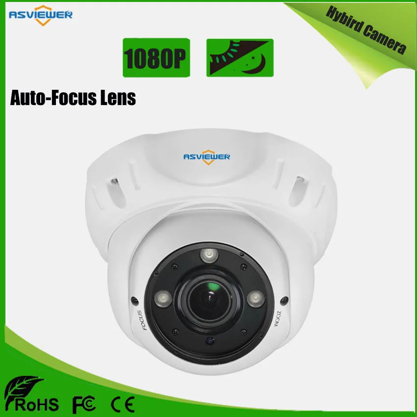 SONY IMX327 1080P Full HD 4 in 1 Camera 1920*1080 2.8~12mm motorized vari-focal lens auto focus Ana