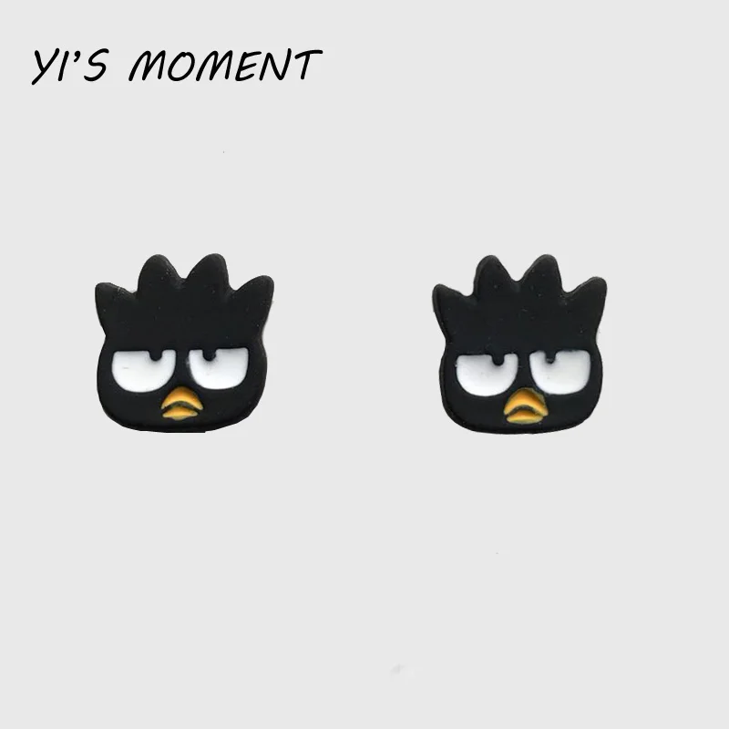 Новая модель подарок на день рождения эмаль животных ювелирные изделия прекрасный плохой BADTZ-MARU XO серьги женские серьги для детей
