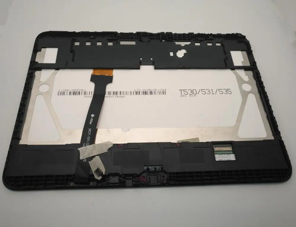 ЖК дисплей с дигитайзером на тачскрин в сборе для Samsung Galaxy Tab 4 10 1 T530 T531 T535 рамкой