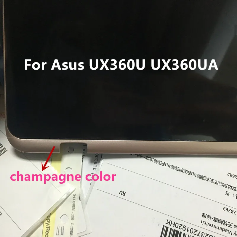 B133HAN02.7 для Asus UX360U UX360UA сборка 13," Полный ЖК-экран сенсорный дигитайзер дисплей в сборе 30pin 1920*1080 с рамкой