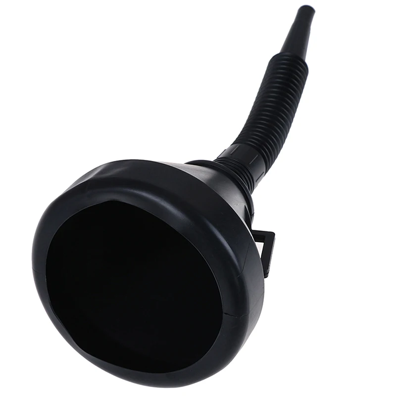 

1pc Car Motorcycle Truck Vehicle Plastic Filling Funnel 40 Ounce Car Auto Flexible Spout Filter Gas Oil Water Fuel Funnel