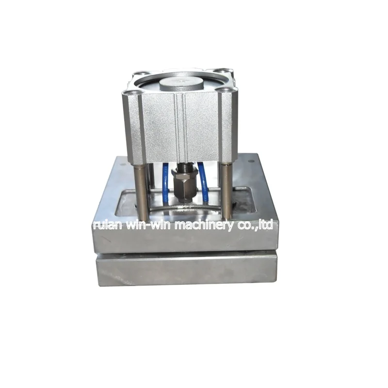 hole size length 75-84mm width 21-25MM Pneumatic single hole Handle punching machine for plastic bags