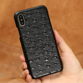 

5Colors High Quality For Apple iPhone Xs Max XR Back Case Luxury Genuine Leather Rear Cover Moblie Phone Bag For iPhoneXs Max XR