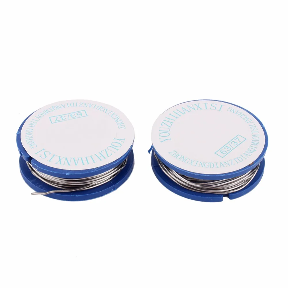 2Pcs/lot 0.8mm Solder Wire Lead Rosin Roll of Core Solder Soldering Tin