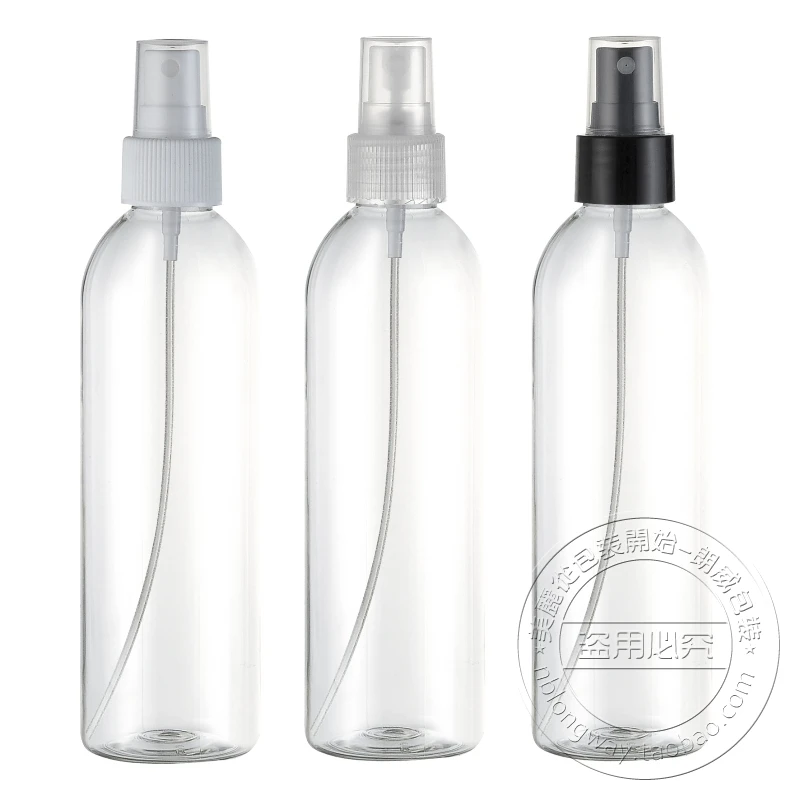 250ML Clear Spray Bottle,Plastic Bottle,Cosmetic Bottle Containerin Storage Bottles & Jars from