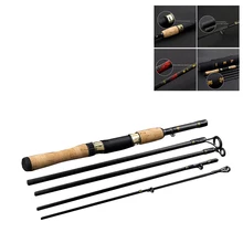 1.8 м телескопическая штанга Жесткий Ультра-легкие Рыбалка снасти углерода Волокно 5 сегментов Путешествия Спиннинг приманка Рыбалка стержень с рыбалка сумка