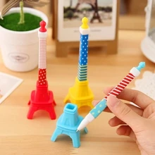 

Creative stationery Tower Ballpoint pen gifts for student 10pcs free shipping