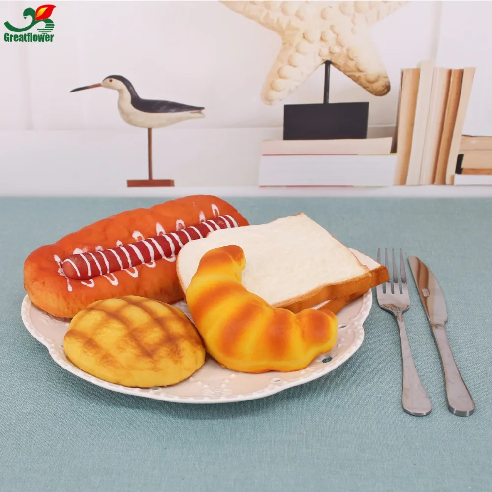 High Quality Simulation Food Model Artificial Bread Fake Bread