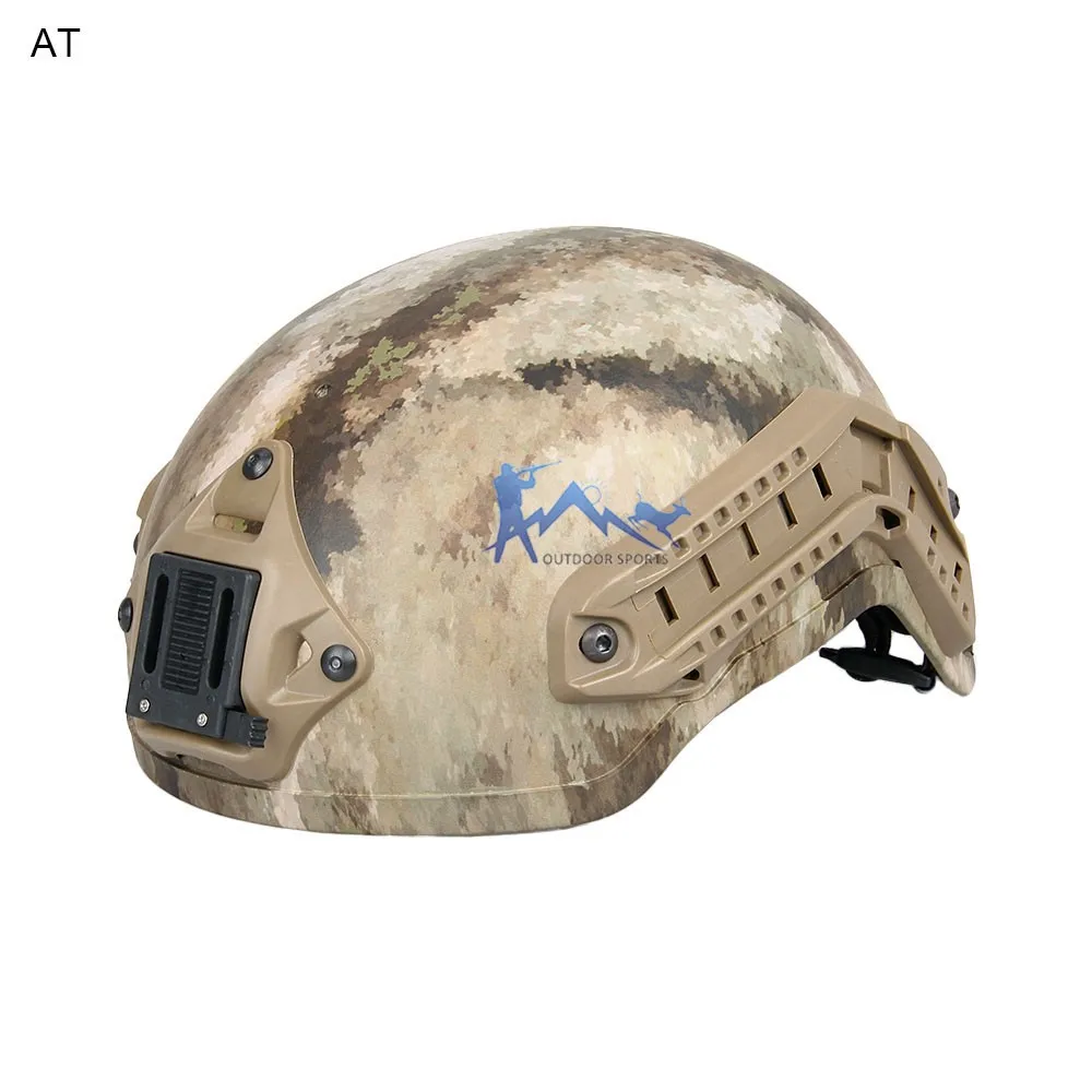 PPT страйкбольный шлем 4 цвета Тактический шлем с креплением NVG аксессуары и боковая направляющая для наружных охотничьих аксессуаров OS9-0019
