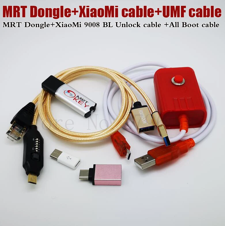 2020 новейший ключ MRT KEY 2 Dongle + для кабеля Xiao Mi EDL UMF ALL Boot cable set (EASY Switch) и Micro USB адаптера