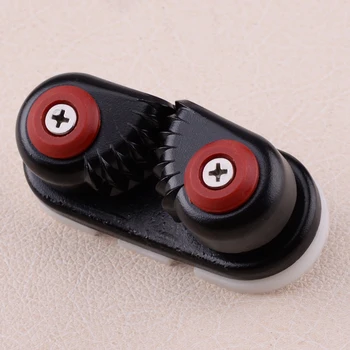 

beler Durable Boat Marine 86x38x30mm Sailing Composite K Ball Bearing Fast Entry Rope Cam Cleat Wire Line Accessories