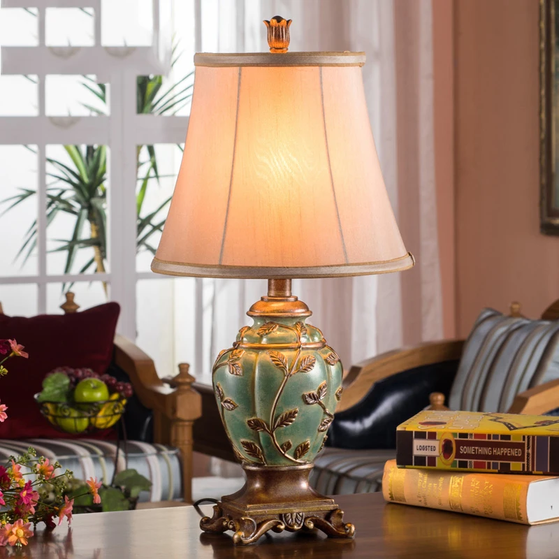 Led Table lamp Lustre Retro Table Lamps For Living Room Bedroom Light
