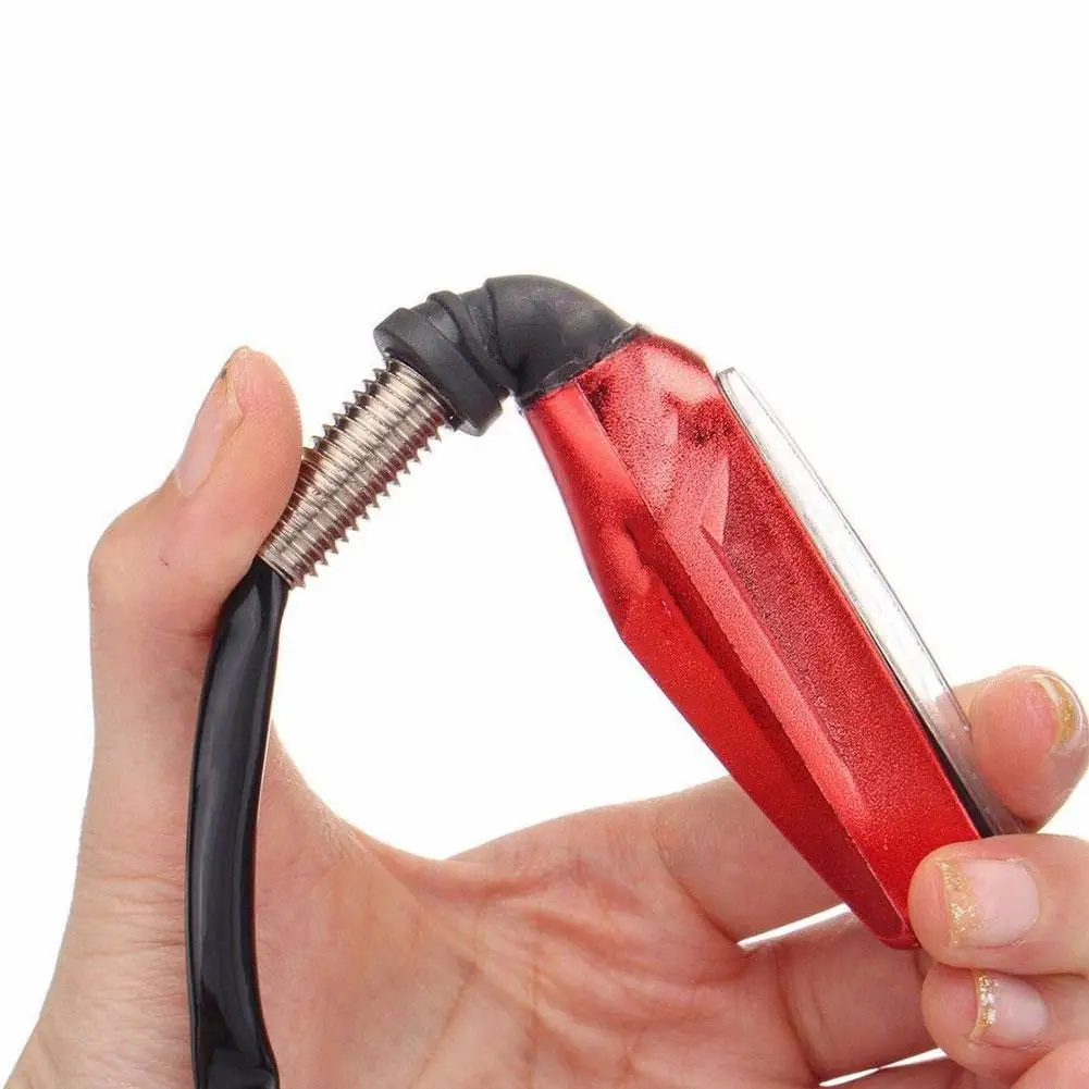 Newest 1pc Flowing Universal Motorcycle 12LED Turn Signal Indicator Light Amber