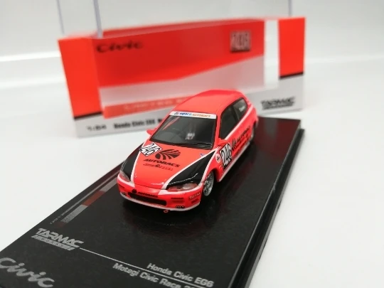 TW 1: 64 Honda EG6 Motegi Civic Racing 2010 2 сплав модель автомобиля литье под давлением металлические игрушки подарок на день рождения для детей мальчик другой