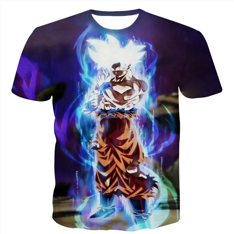 2019 Новый Жемчуг дракона 3D печать Супер Saiyan son Wukong Dragon Ball многоцветная