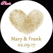 100 шт пользовательские свадебные наклейки Золотое сердце дизайн бумажный изолирующий слой наклейки на тему пекарни Свадебные украшения для предродовой вечеринки