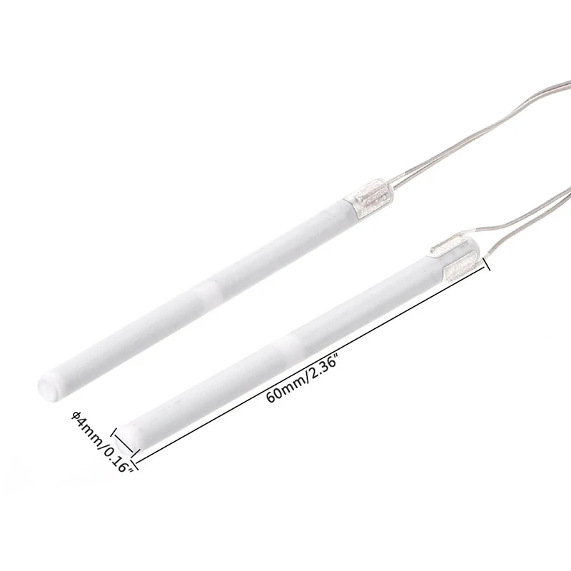 

2pcs Electric Adjustable Constant Temperature Heating Type Soldering Iron Core Heater 220V 60w Heating Element Weldering Tool