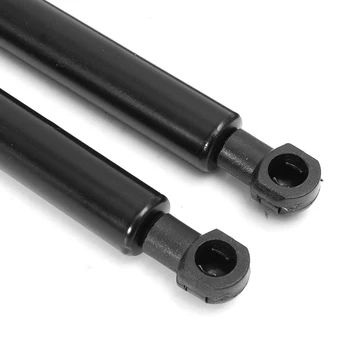 

Support Hood Lift Shock Metal 2Pcs Bonnet Vehicle Black Accessories Set