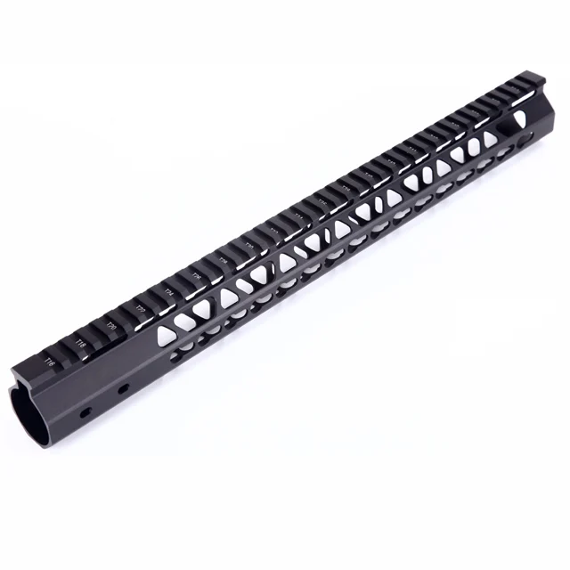 12 ''AR15 QUADRAILS M-LOK поручень баррель гайка Охотничьи Аксессуары алюминиевый профиль