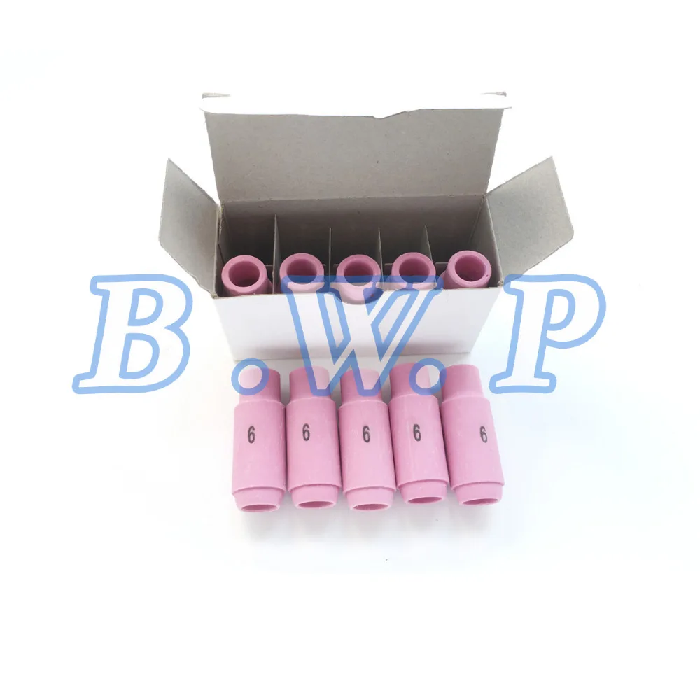 10N48 #6 Алюминиевые керамические насадки чашки для SR PTA DB WP 17 18 26 Tig сварочный фонарь