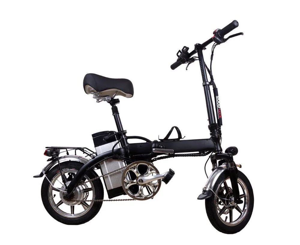 Cheap Lightweight Electric Scooter 2 Wheels Electric Bicycle Brushless Motor 350W 48V Powerful Electric Bicycle With Removable Battery 24