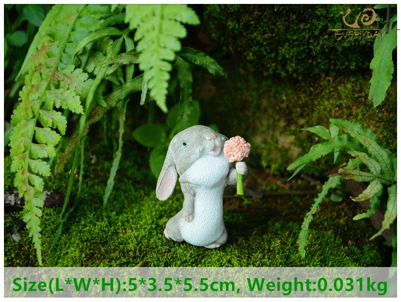 Повседневная коллекция 2 шт радуйтесь причудливая Пасхальная весна кролик настольный домашний акцент украшение день Святого Валентина