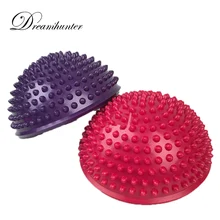 Мяч для йоги физического Фитнес прибор мяч для тренировки баланса точечный массаж камней тренажерный зал Йога шары Пилатес