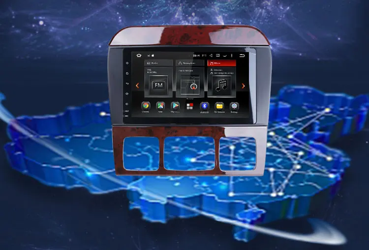 Perfect CarExc Android 9.0 OS Octa Core For Benz W220 S320 S350 S500 Car Radio Stereo With WiFi GPS Navigation Multimedia Player System 3