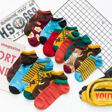 Новые весенне-летние носки-лодочки с фруктами белые мягкие хлопковые дышащие носки милые носки