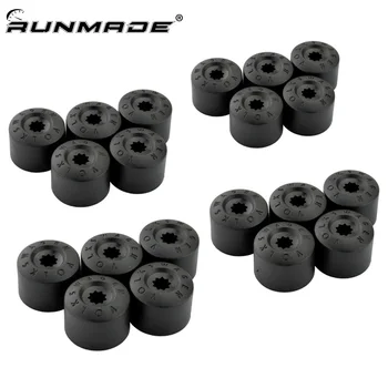 

runmade 20pcs/lot Wheel Lug Nut Cover For VW Jetta Golf MK5 Passat B6 Beetle EOS Tiguan Wheel Lug Nut Caps 1K0 601 173 A