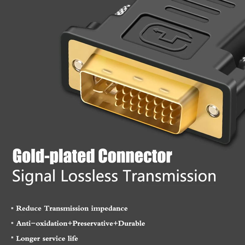 DVI d VGA Adapter DVI to VGA Mini jack DVI 24+5 to VGA 1080P Male to Female Gold plate DVI VGA Converter for HDTV Monitor Laptop DVI d VGA Adapter DVI to VGA Mini jack DVI 24+5 to VGA 1080P Male to Female Gold plate DVI VGA Converter for HDTV Monitor Laptop